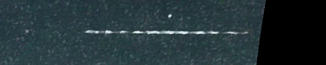 Unprocessed fireball image