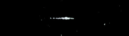 Processed fireball image