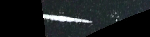 Unprocessed fireball image