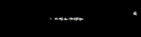 Processed fireball image