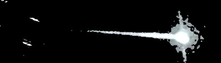 Processed fireball image