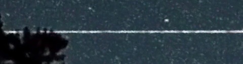 Unprocessed fireball image