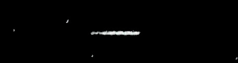 Processed fireball image