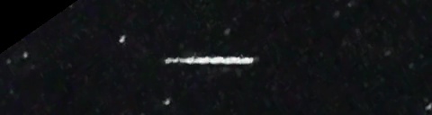 Unprocessed fireball image