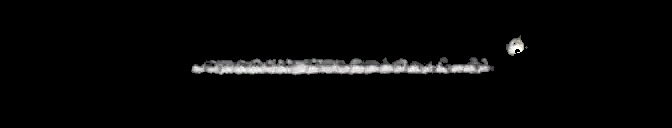 Processed fireball image