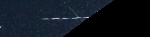 Unprocessed fireball image