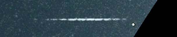 Unprocessed fireball image