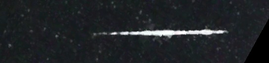 Unprocessed fireball image