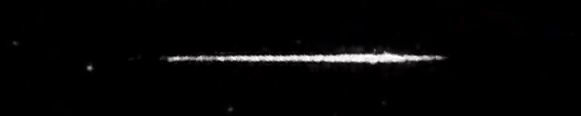 Unprocessed fireball image