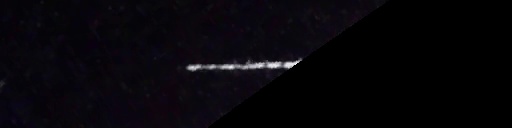 Unprocessed fireball image