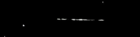 Processed fireball image