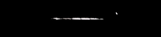 Processed fireball image