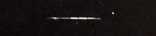 Unprocessed fireball image