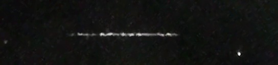 Unprocessed fireball image