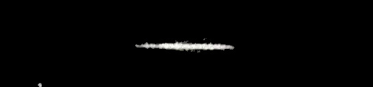 Processed fireball image