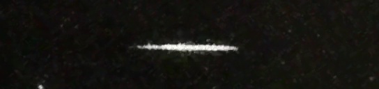 Unprocessed fireball image