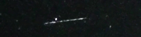 Unprocessed fireball image