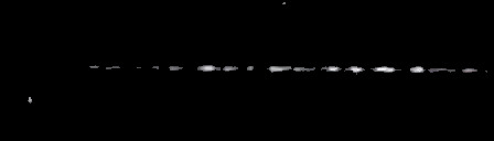 Processed fireball image