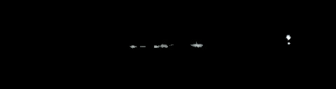 Processed fireball image