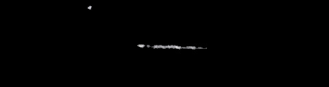 Processed fireball image