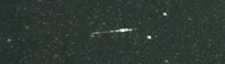 Unprocessed fireball image