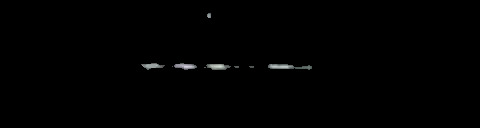 Processed fireball image