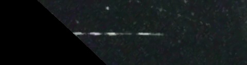 Unprocessed fireball image