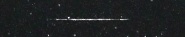 Unprocessed fireball image