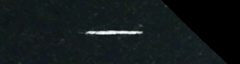 Unprocessed fireball image