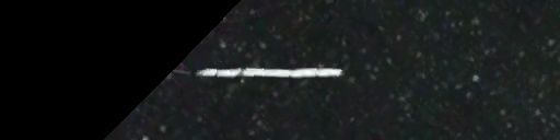 Unprocessed fireball image