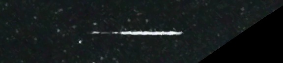 Unprocessed fireball image