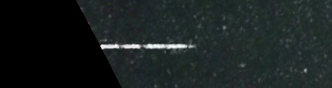 Unprocessed fireball image