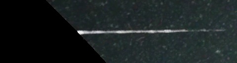 Unprocessed fireball image