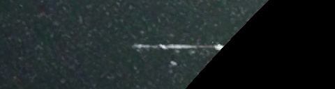 Unprocessed fireball image