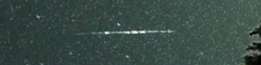 Unprocessed fireball image