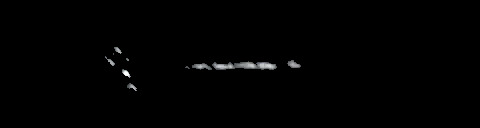 Processed fireball image