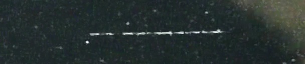 Unprocessed fireball image