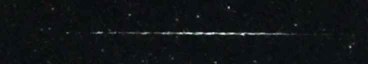 Unprocessed fireball image