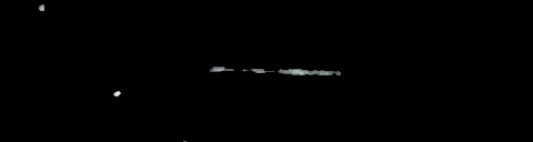 Processed fireball image