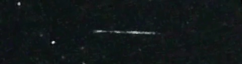 Unprocessed fireball image