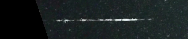 Unprocessed fireball image