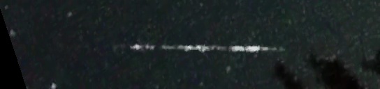 Unprocessed fireball image