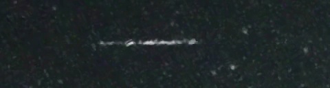 Unprocessed fireball image