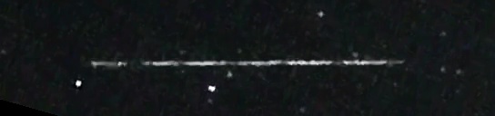 Unprocessed fireball image