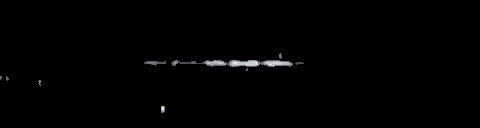 Processed fireball image