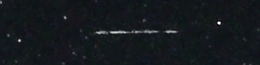 Unprocessed fireball image