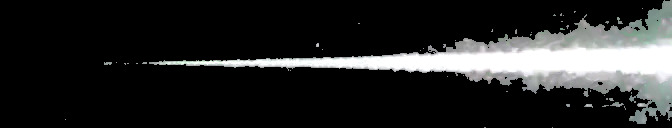 Processed fireball image