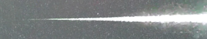 Unprocessed fireball image