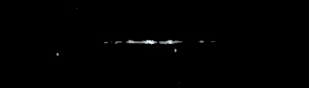 Processed fireball image