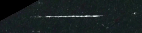 Unprocessed fireball image